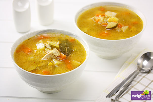 Chicken & Brown Rice Soup