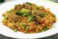 Satay Fried Rice with Beef