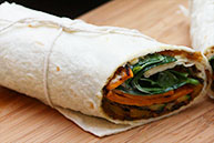 Chargrilled Vegetable Wraps