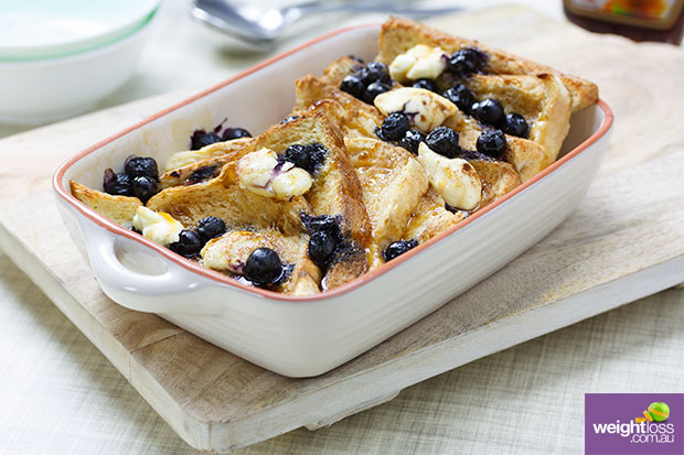 Baked Blueberry French Toast