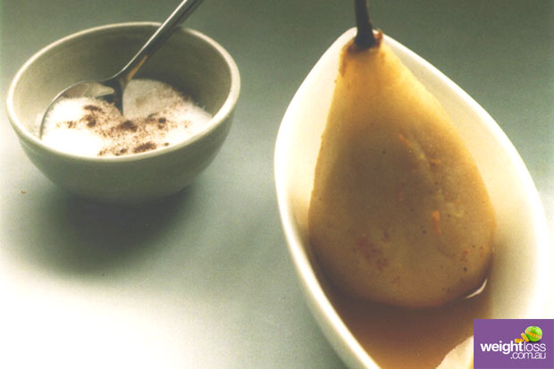 Balsamic Poached Apples