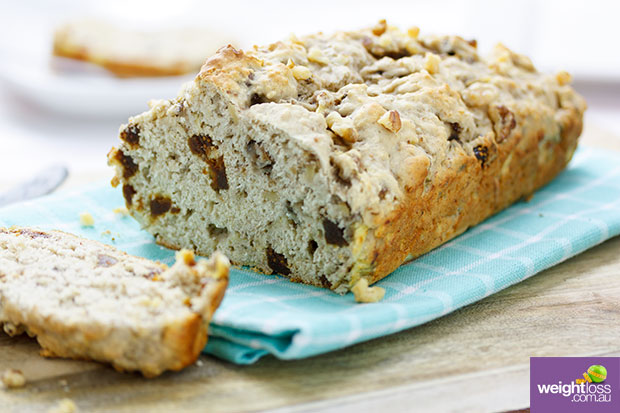 Banana, Fig & Walnut Bread