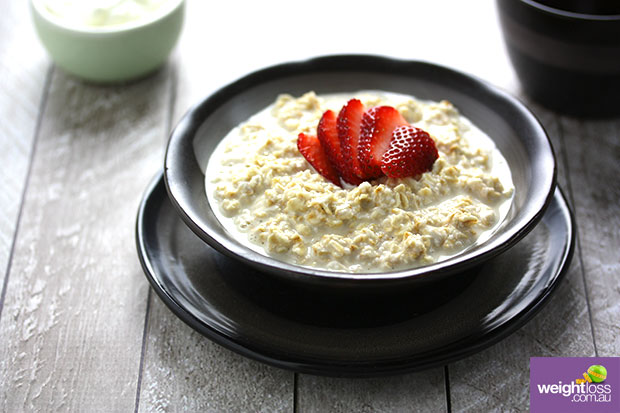 Bircher Muesli with Strawberries