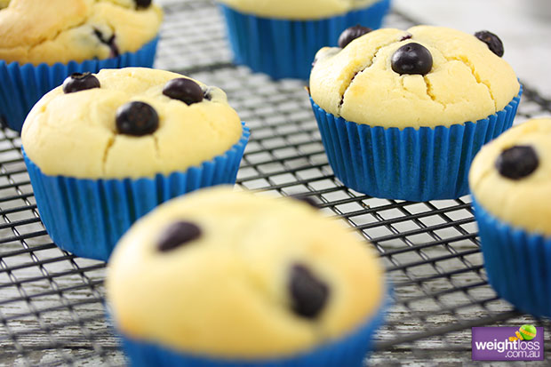 Blueberry Apple & Cinnamon Muffins