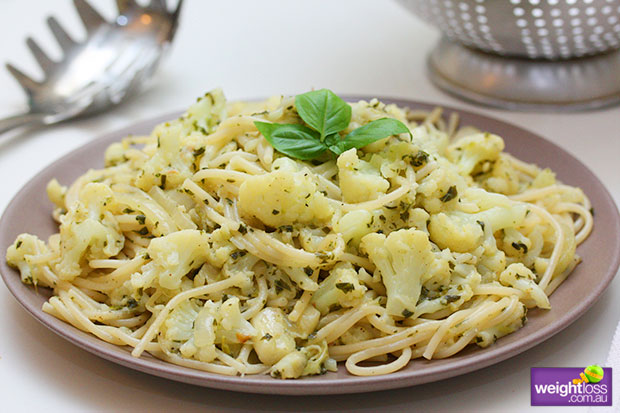 Cauliflower Spaghetti