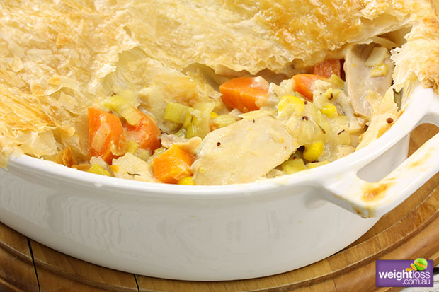 Chicken and Leek Pie