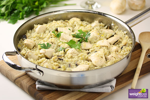 Chicken & Mushroom Risotto