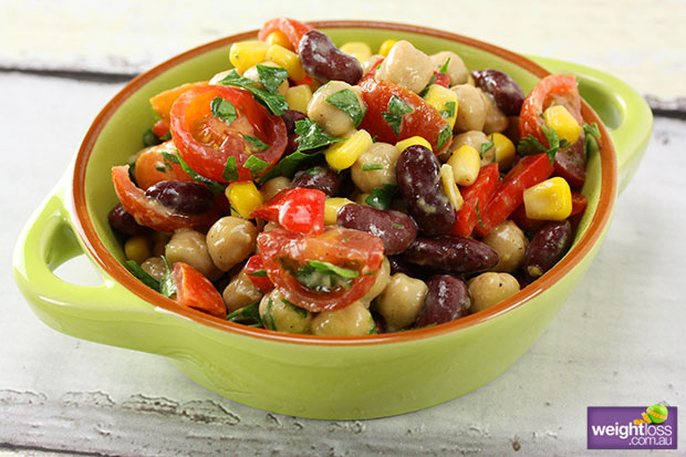 Chickpea and Bean Salad