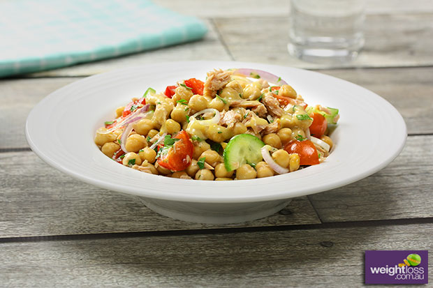 Chickpea & Tuna Salad