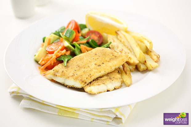 Crumbed Fish & Chips