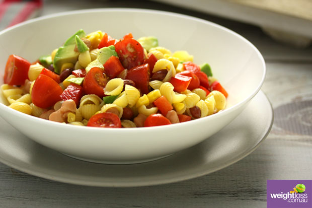 Four Bean Pasta Salad