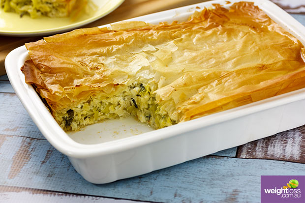 Greek Leek Pie (Prasopita)