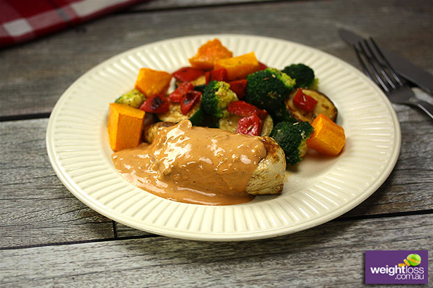 Grilled Chicken with Diane Sauce