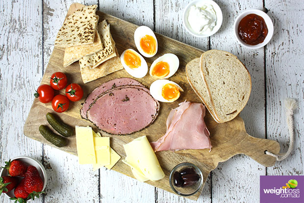 Healthy Ploughman’s Lunch