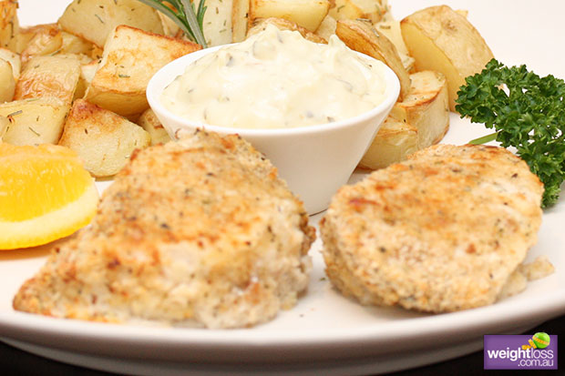 Parmesan Crumbed Fish