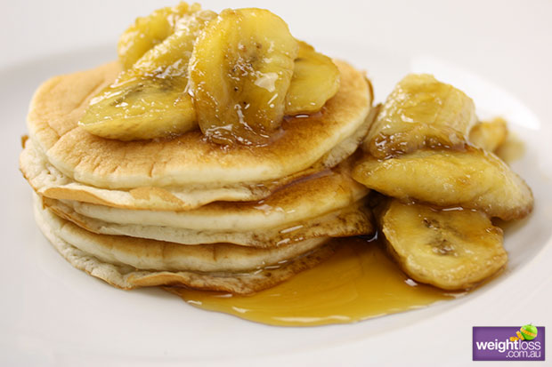 Caramelized Banana Pikelets