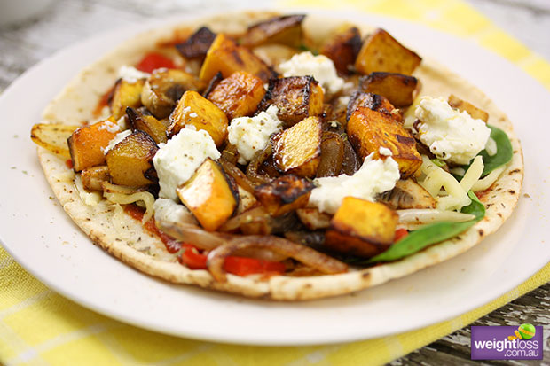 Pumpkin & Vegetable Pizza