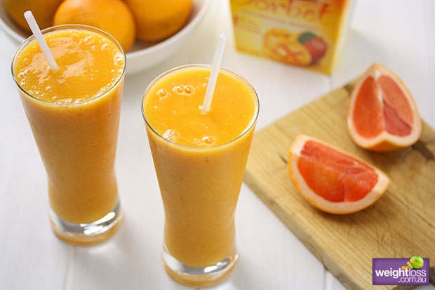 Red Grapefruit Slushy