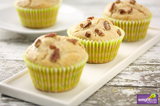 Pecan & Honey Muffins