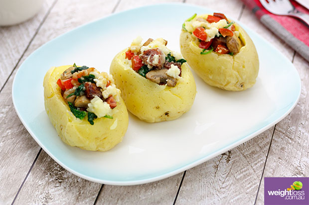 Spanish Stuffed Potatoes