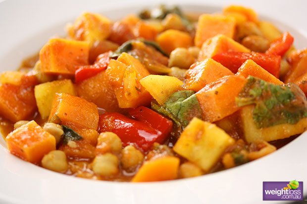 Sweet Potato & Chickpea Curry