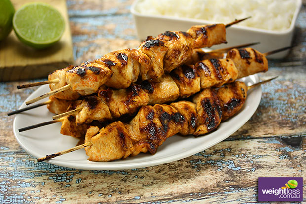 Thai Chicken Skewers