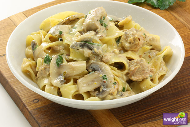 Tuna & Mushroom Pasta
