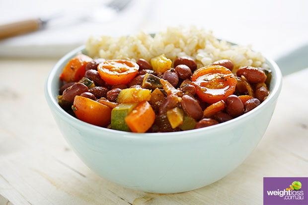 Vegetarian Mexican Beans & Rice