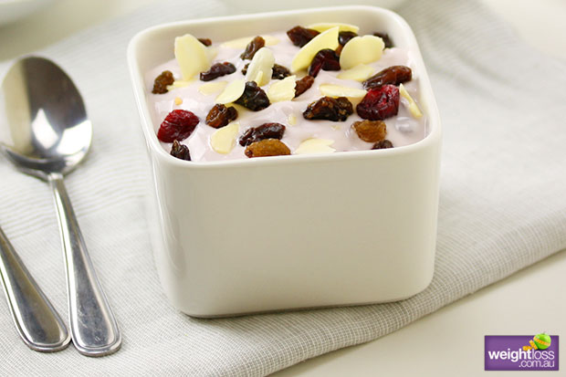 Yoghurt with Mixed Dried Fruit