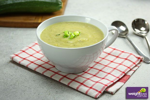 Zucchini & Cauliflower Soup