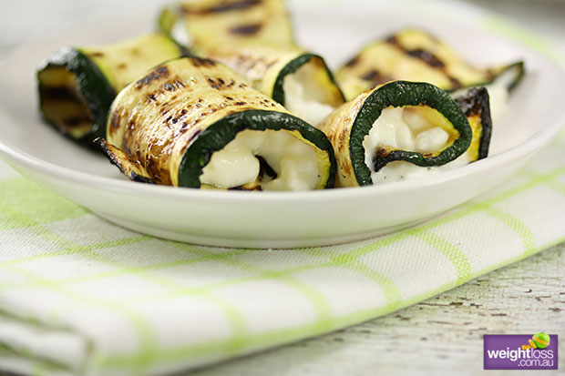 Zucchini & Ricotta Rolls